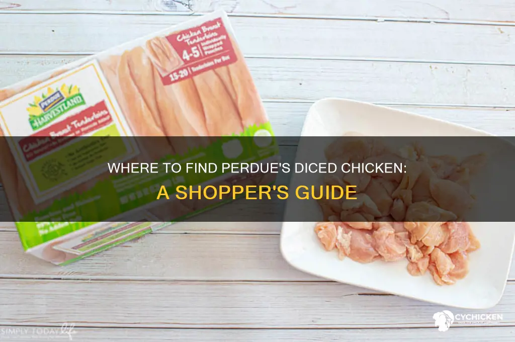 where do i find perdues diced chicken