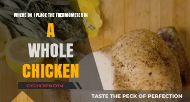 Perfectly Roasted: Thermometer Placement for Whole Chicken