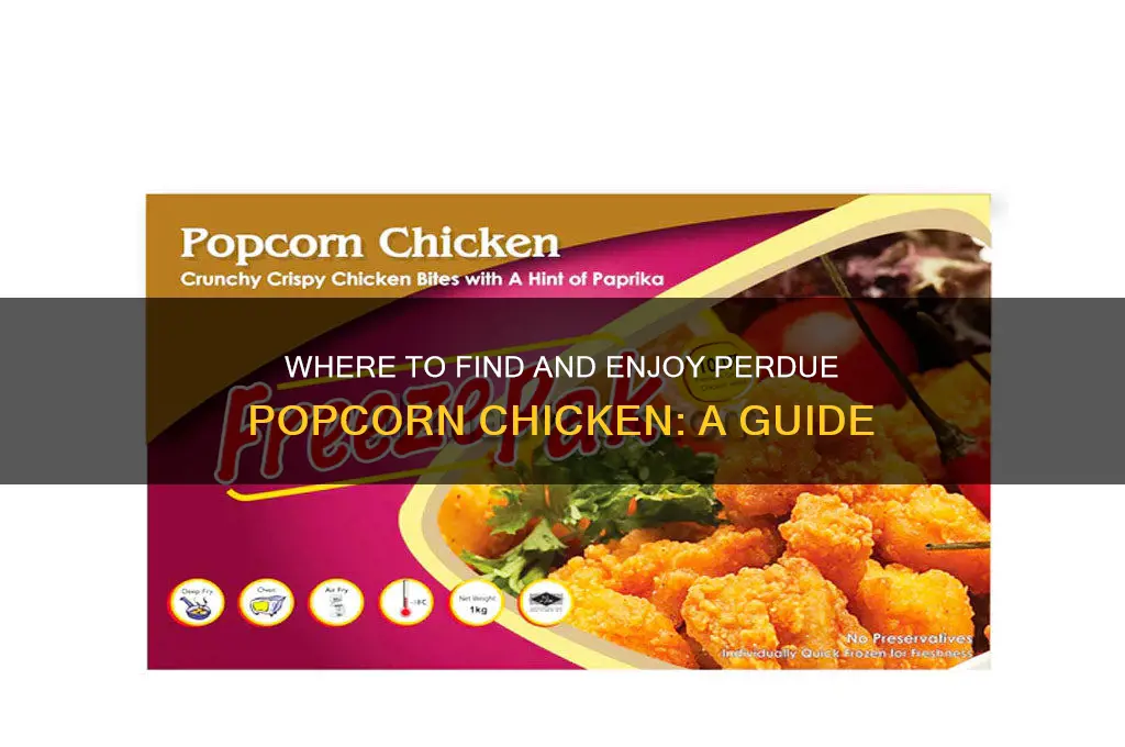 where do i purpose perdue popcorn chicken