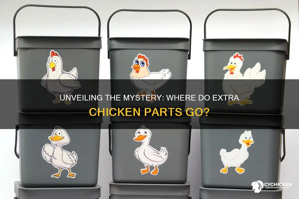 where do the extra chicken parts go