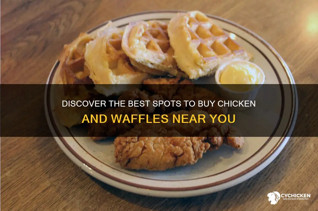 where do they sell chicken and waffles