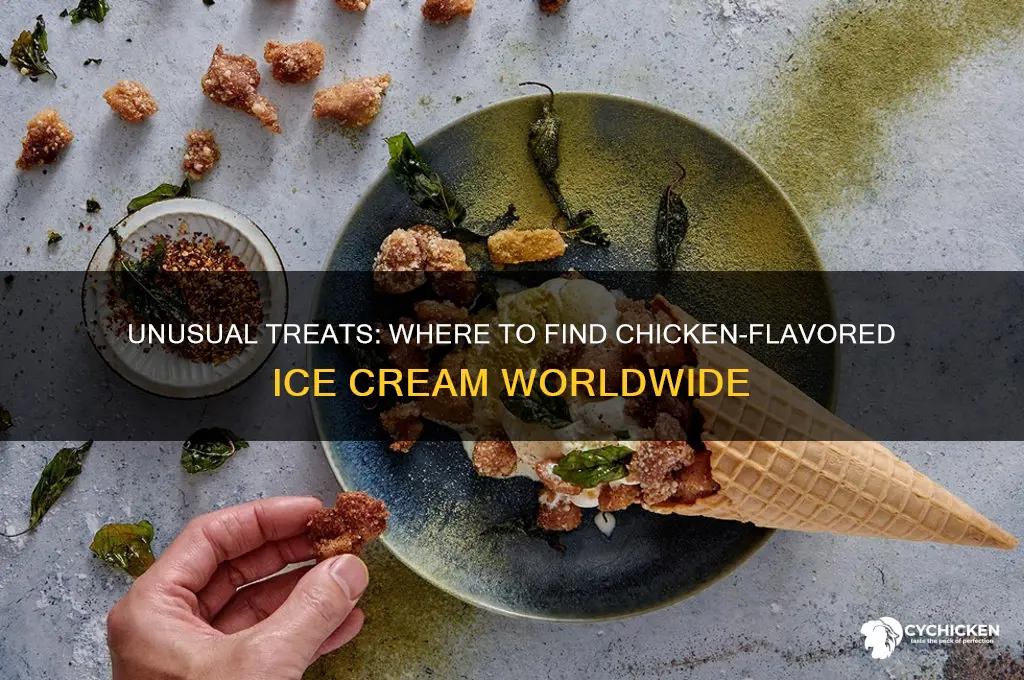 where do they sell chicken ice cream