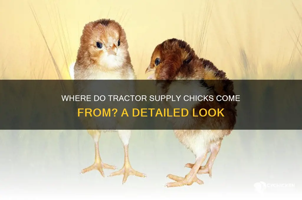 where do tractor supply chicks come from