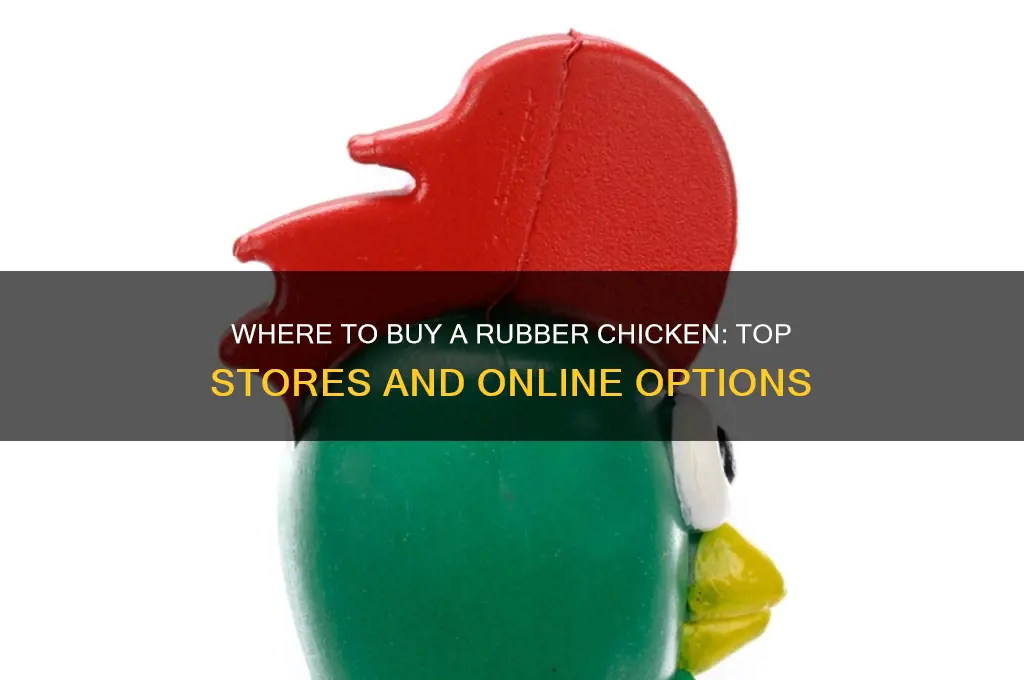 where do you buy a rubber chicken