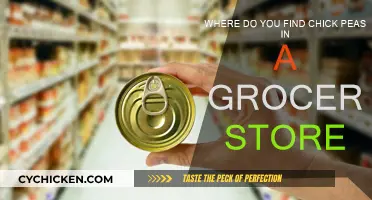 Finding Chickpeas: Aisle Navigation Guide