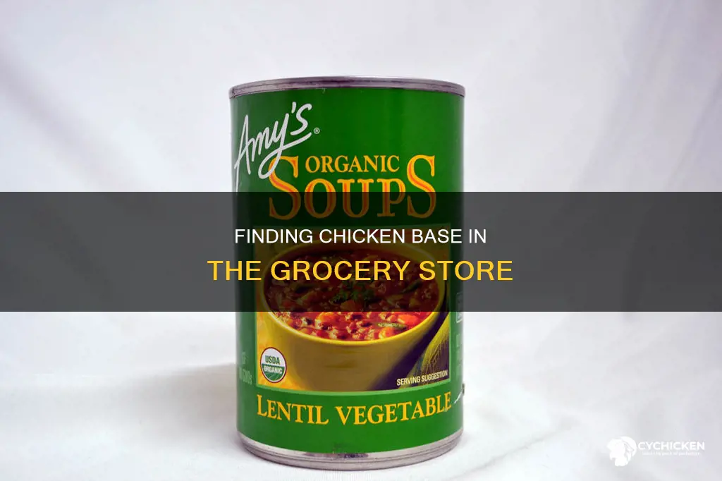 where do you find chicken base in the grocery store