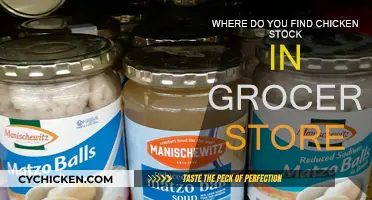 Finding Chicken Stock: Navigating the Grocery Store Aisles