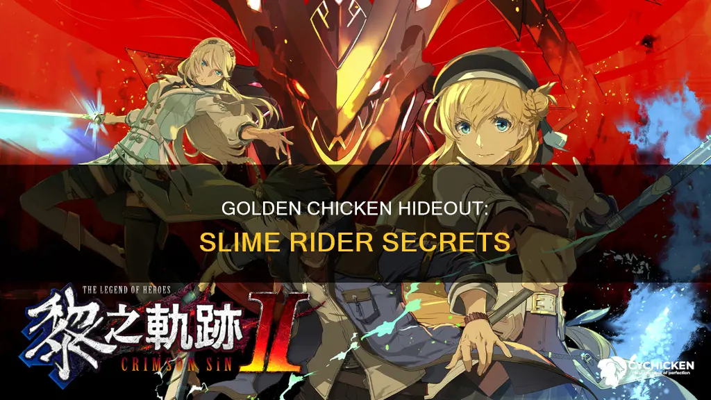 where do you find golden chicken in slime rider