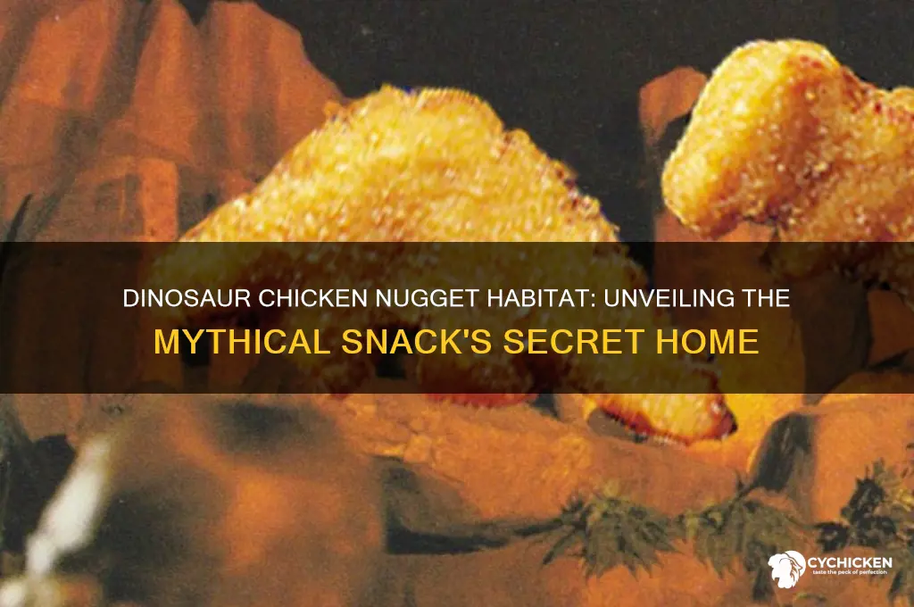 where does a dinosaur chicken nugget live