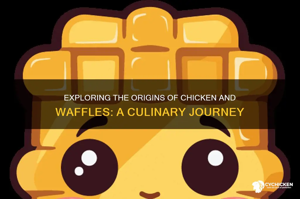 where does chicken and walfals come from