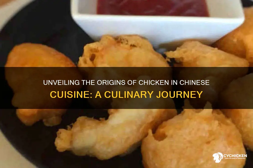 where does chinese food chicken come from
