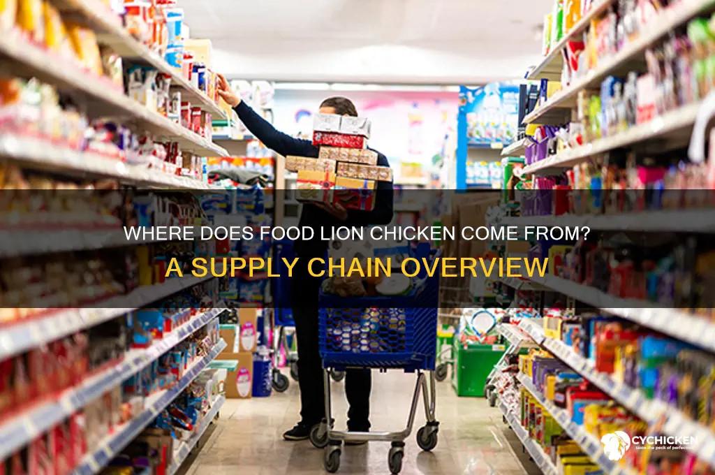 where does food lion chicken come from