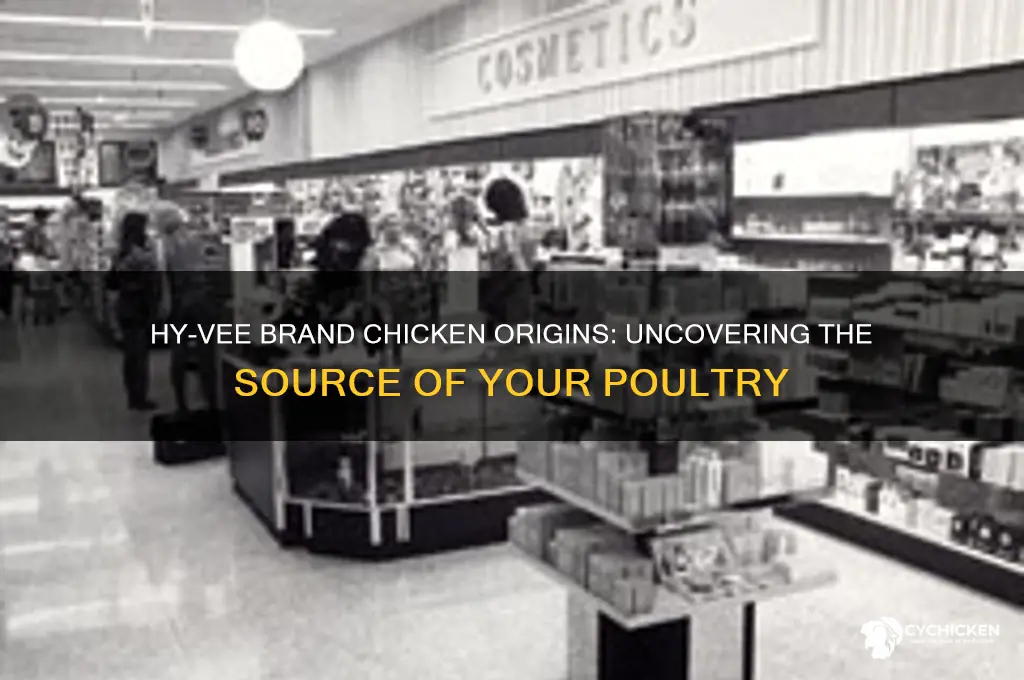 where does hyvee brand chicken come from