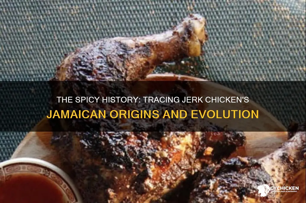where does jerk chicken originally come from