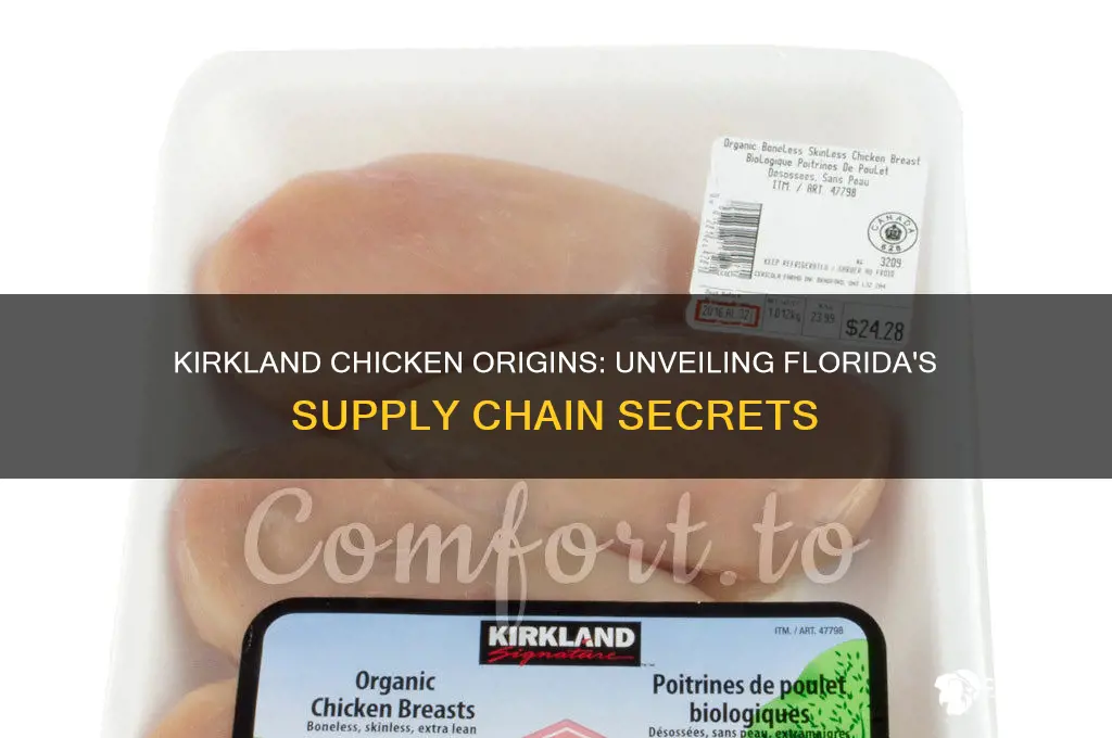 where does kirkland chicken come from in florida
