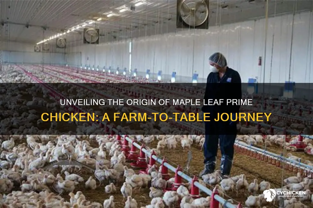where does maple leaf prime chicken come from
