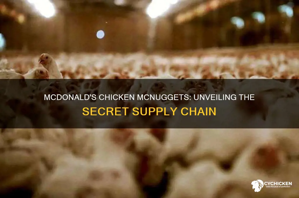 where does mcdonalds buy their chicken mcnuggets
