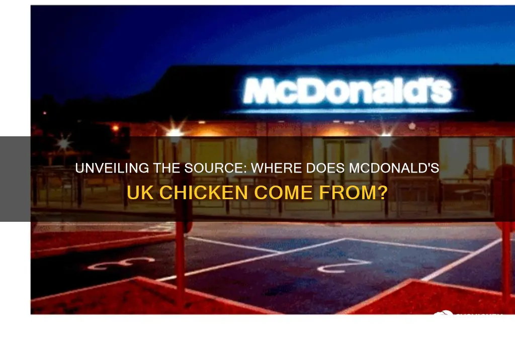where does mcdonalds chicken come from uk