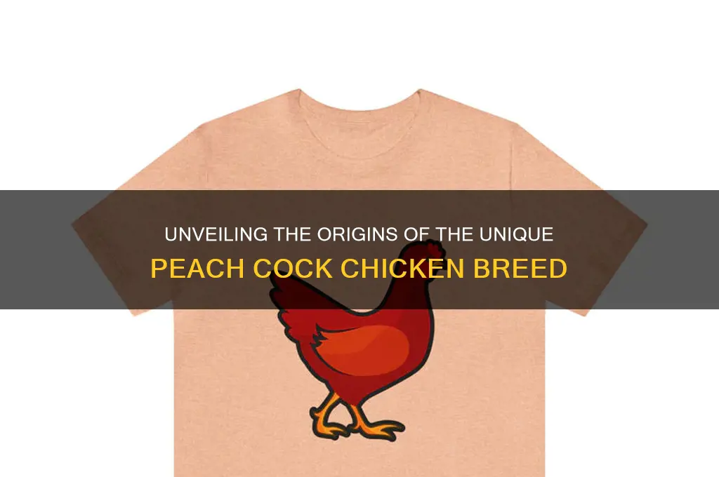 where does peach cock chicken come from