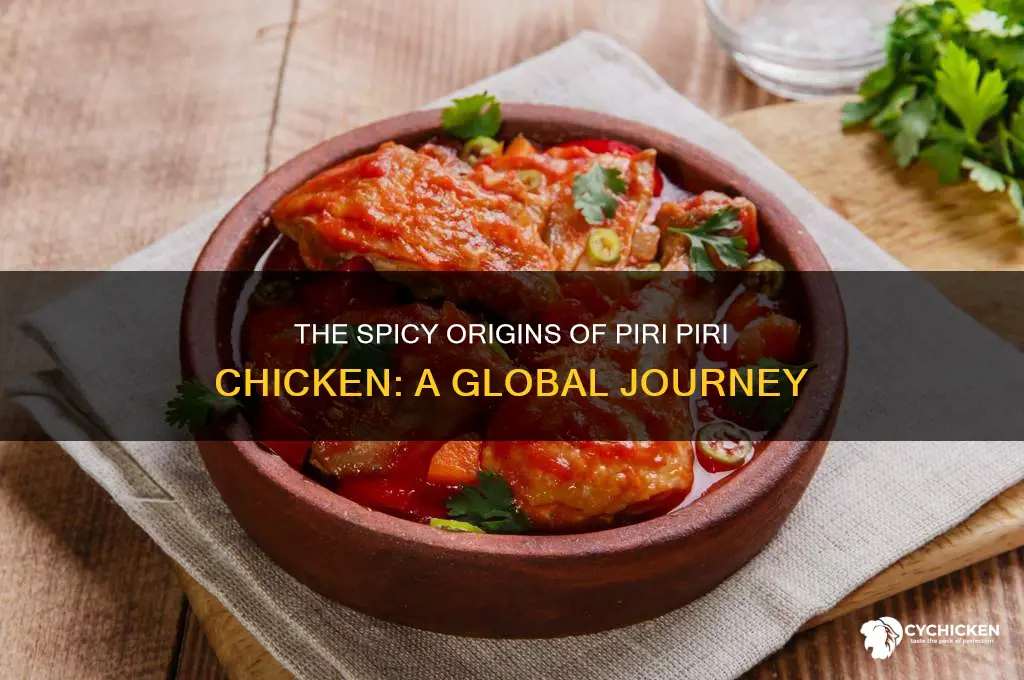 where does piri piri chicken come from