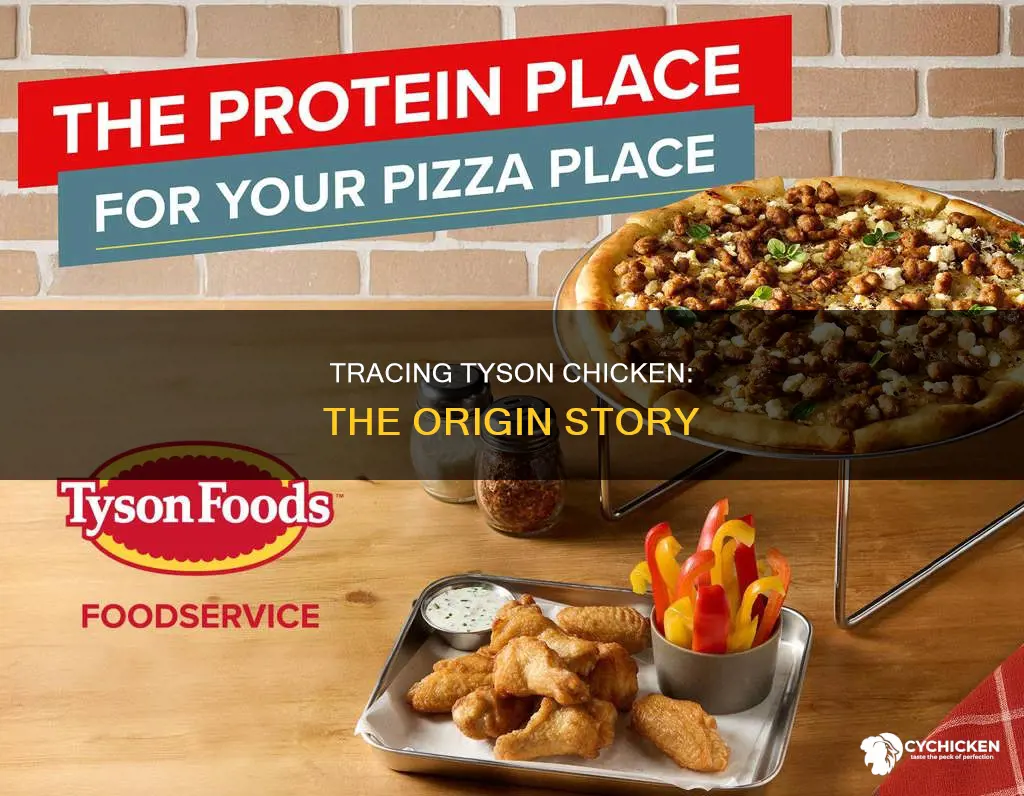 where does the chicken come from for tyson chicken production