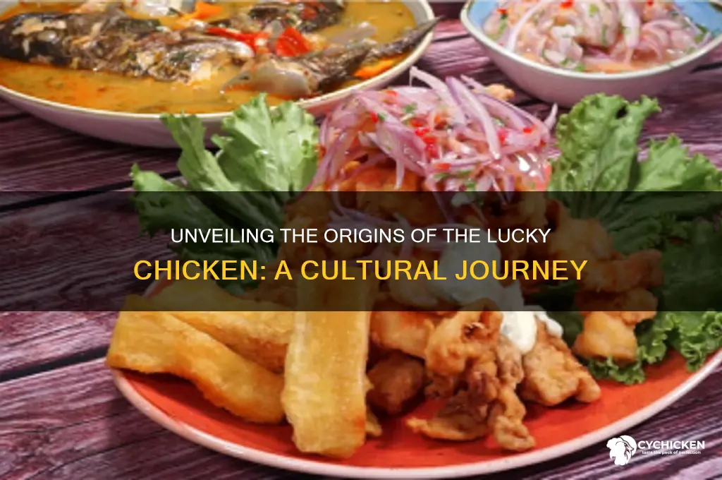 where does the lucky chicken come from