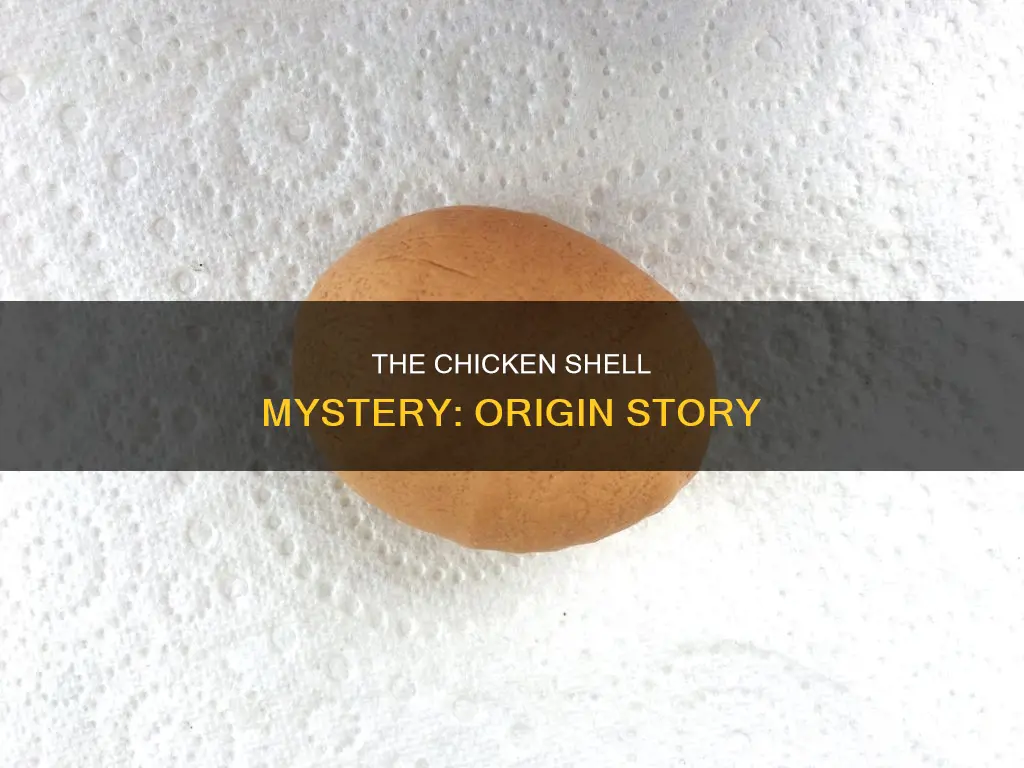 where does the shell come from in a chicken