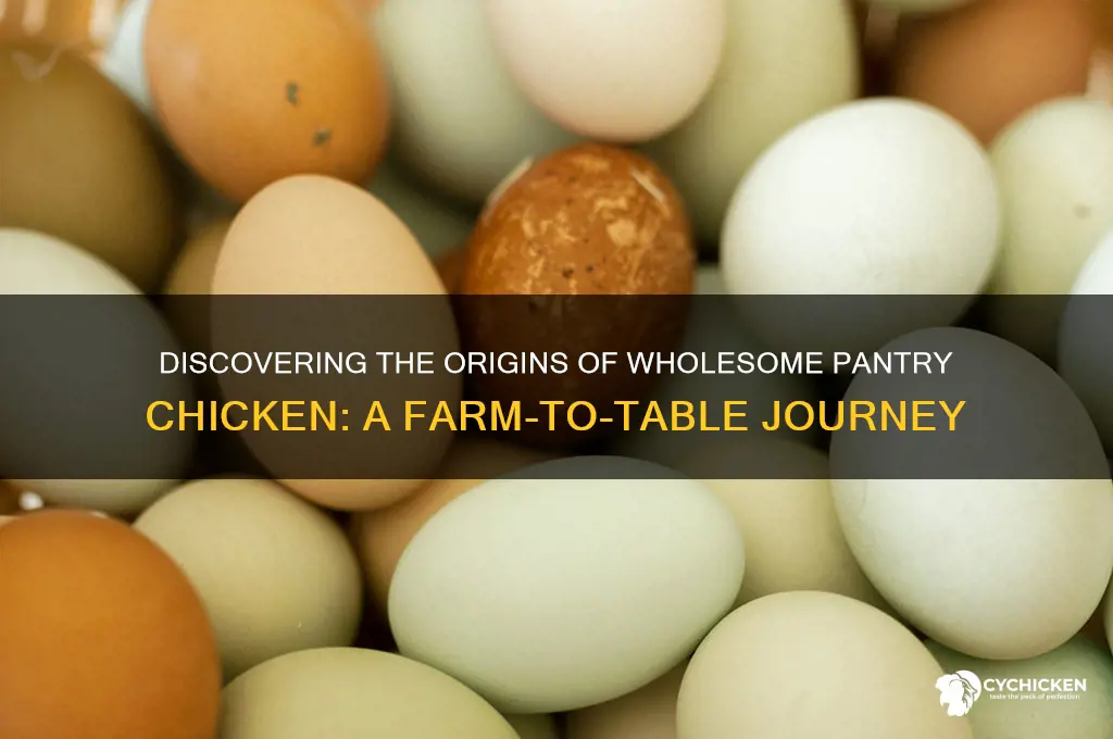 where does wholesome pantry chicken come from