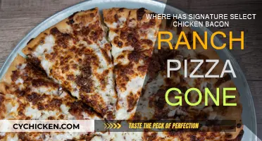 Where Did Signature Select Chicken Bacon Ranch Pizza Go?
