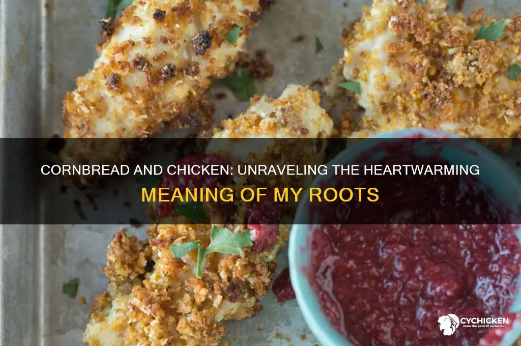 where i come from cornbread and chicken meaning