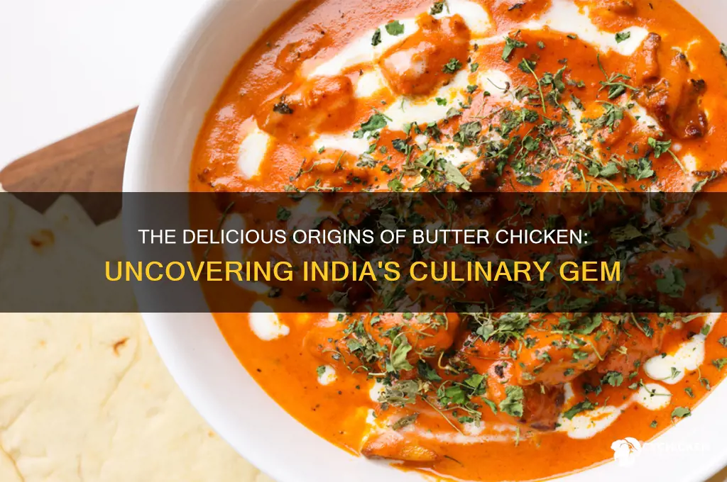 where in india is butter chicken from