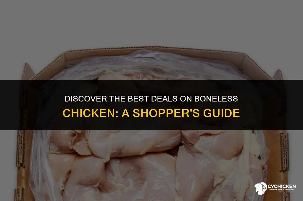 where is boneless chicken on sale
