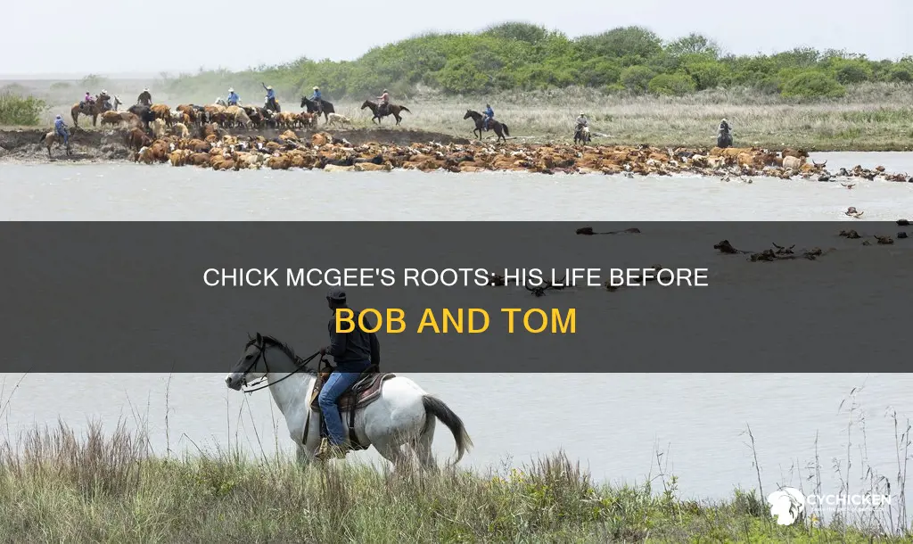 where is chick mcgee from the bob and tom show
