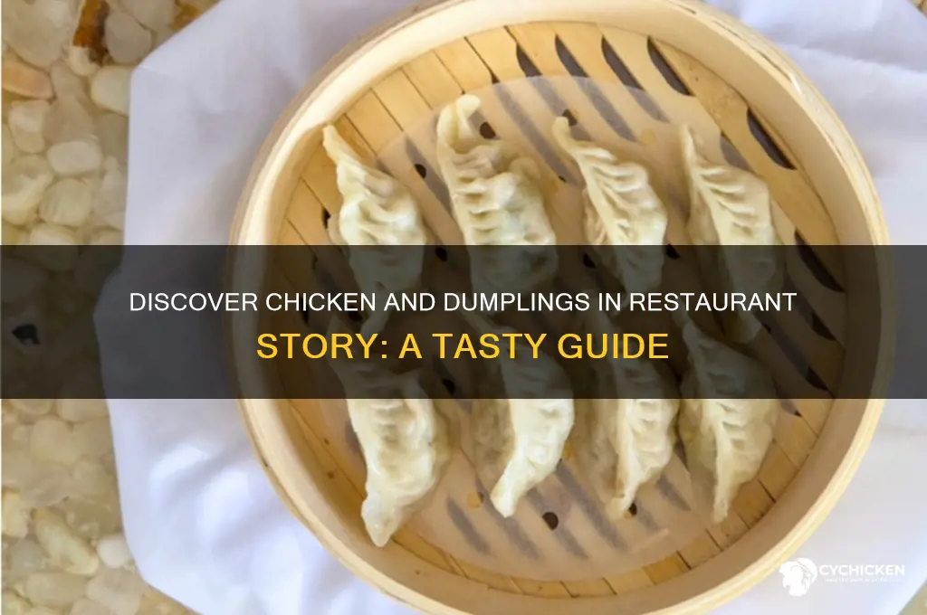 where is chicken and dumplings in restaurant story