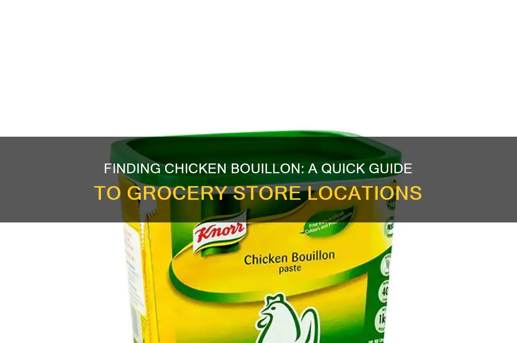 where is chicken bouillon in grocery store