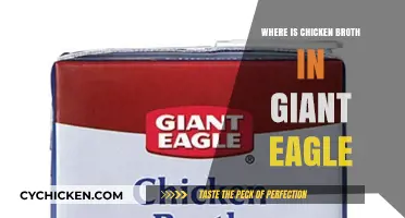 Where to Find Chicken Broth in Giant Eagle: A Comprehensive Guide
