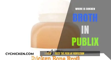 Where to Find Chicken Broth in Publix: A Comprehensive Guide