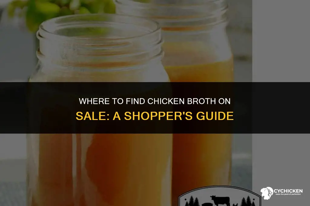 where is chicken broth on sale