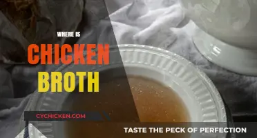 Where to Find Chicken Broth: A Comprehensive Guide