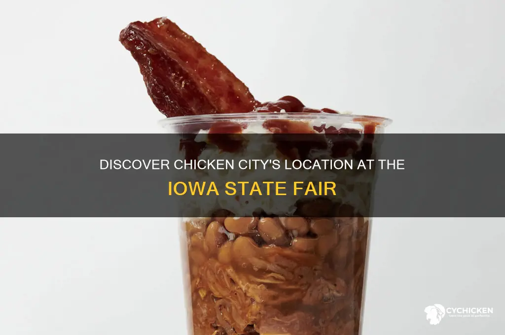 where is chicken city at iowa state fair