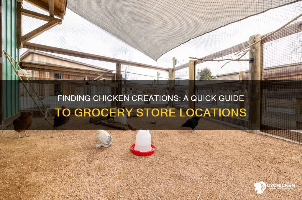 where is chicken creations in the grocery store
