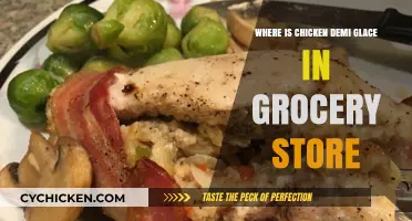 Finding Chicken Demi Glace: A Grocery Store Aisle Guide