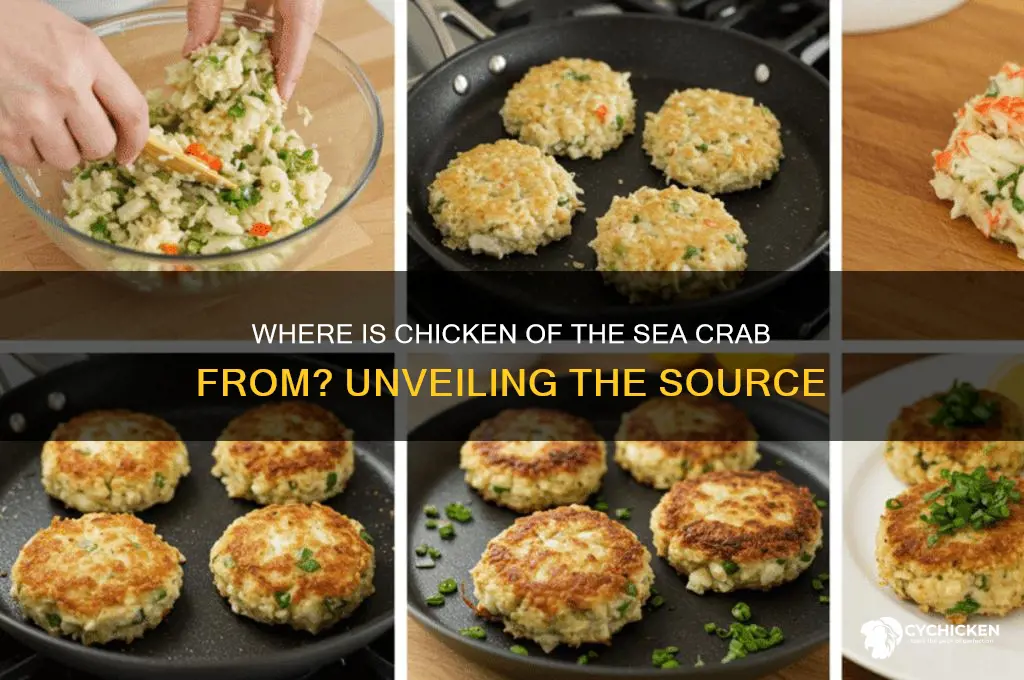 where is chicken of the sea crab from
