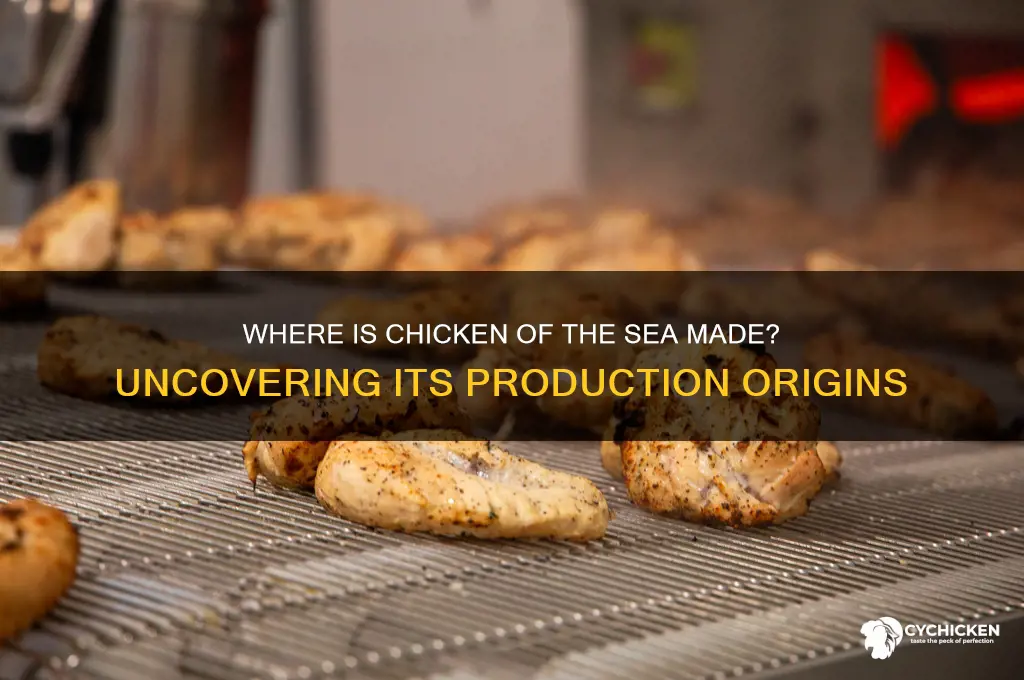 where is chicken of the sea made