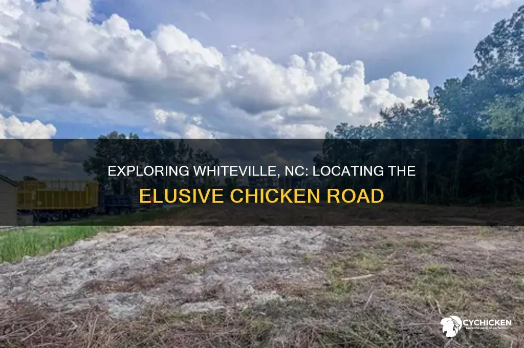 where is chicken road in whiteville nc