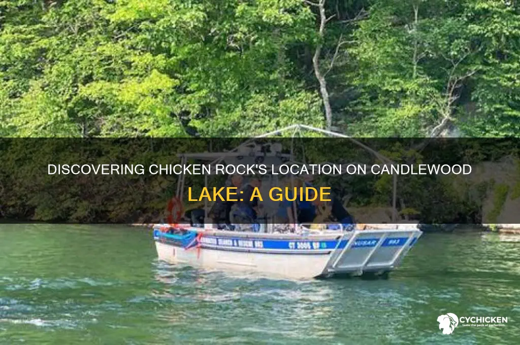 where is chicken rock on candlewood lake