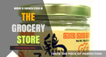 Finding Chicken Stock in the Grocery Store: A Quick Guide