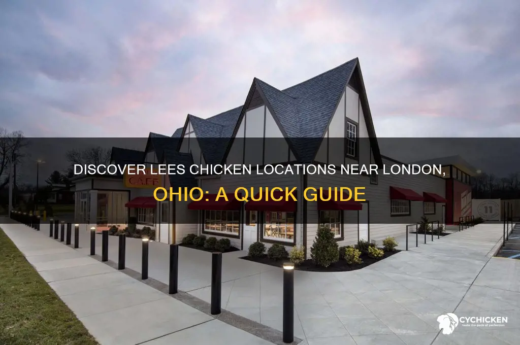 where is lees chicken at near london ohio