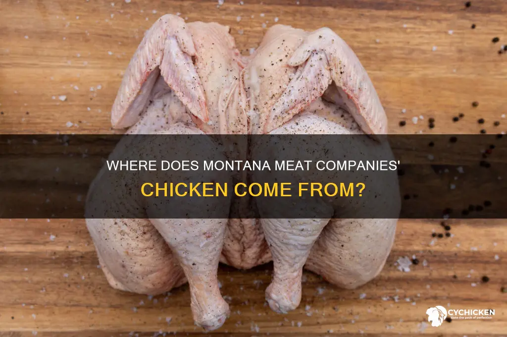 where is montana meat companies chicken come from