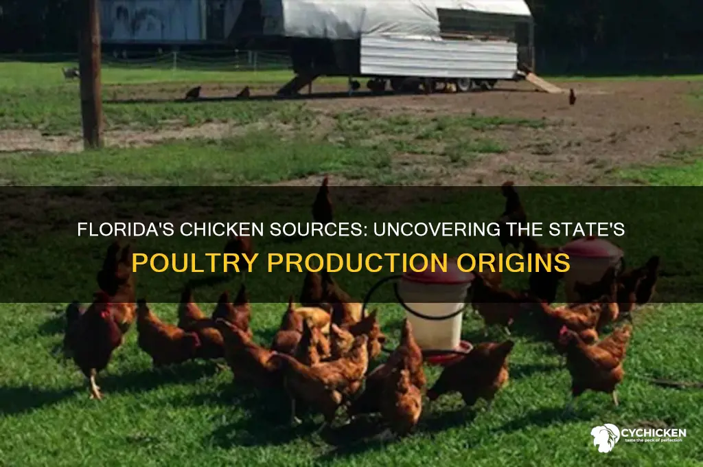 where is most chicken from in florida